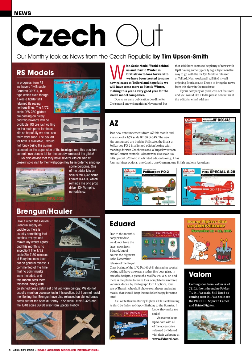Scale Aviation Modeller International 2016-01